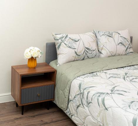 Постельное белье с одеялом "Siberia" Мелвин №25 Ранфорс, Семейный