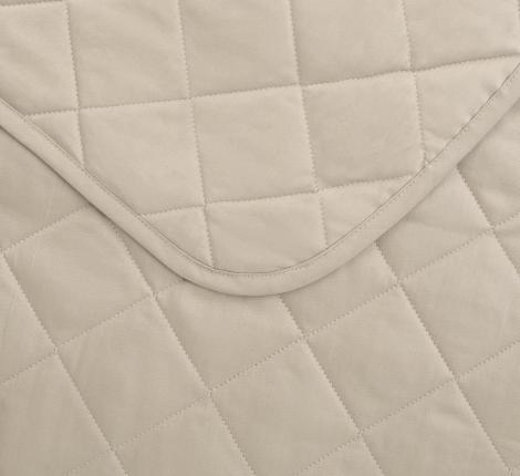 Покрывало "Sofi de Marko" Стефано (светдо-бежевый) Сатин, 160х220