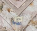 Постельное бельё с одеялом "Kazanov.A." Диана Парс (жемчуг пудра) Велюр/Egypt Cotton/Тенсел, Семейный