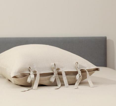 Постельное белье "Sofi de Marko" Аредель (экрю) Лён, Евро