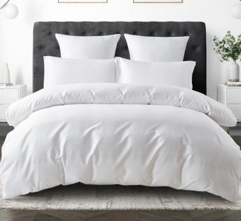 Постельное бельё "KARTEKS" Сатин однотонный SKO-024, Евро