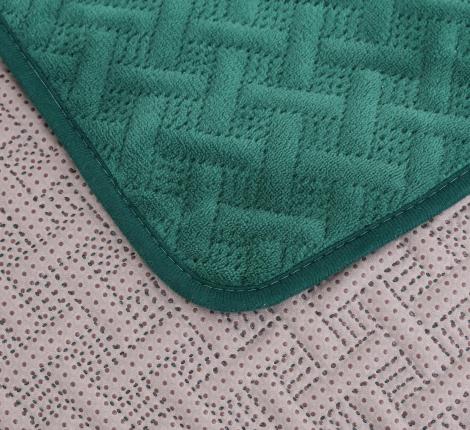 Комплект накидок на диван "Tango" Sofa 90x160 (2 шт.), зелёный