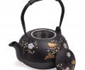 Заварочный чайник чугунный "Lefard" 734-1008 с эмалированным покрытием внутри, 1200 мл