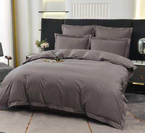 Постельное белье "Sofi de Marko" Изольда (кофе) Сатин ДеЛюкс, Семейный