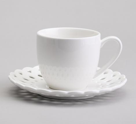 Чайный набор "STYLE" 441-037 на 6 персон, 12 предметов (220 мл)