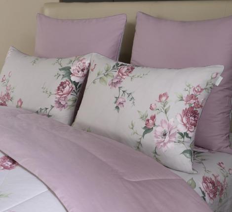 Постельное бельё с одеялом "Kazanov.A." Мери (роза антика) Сатин, Евро