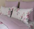 Постельное бельё с одеялом "Kazanov.A." Мери (роза антика) Сатин, Евро