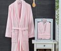 Халат женский METEOR Шалька SIDNEY XL, светло-розовый
