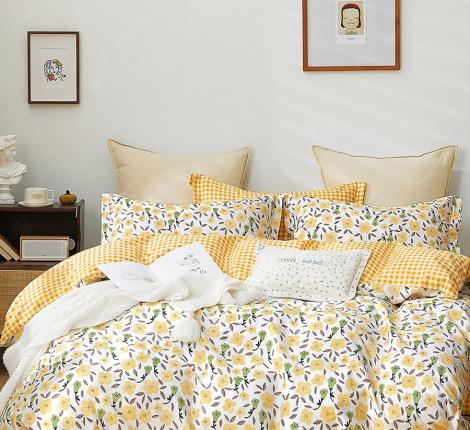 Постельное бельё "Primavera" BB 1414S Сатин, Семейный (70х70-2шт.)