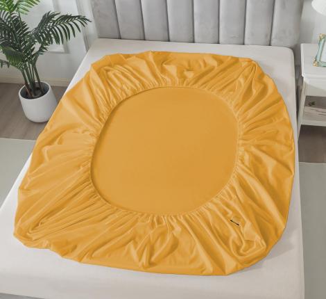 Простыня на резинке Tango SOHO (жёлтый), 160x200