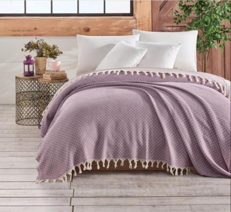Покрывало "NAZBONC" ( VIOLET) сиреневый, 200х220