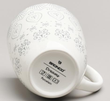 Набор кружек 32 штуки BRONCO "DREAMS", 360 мл