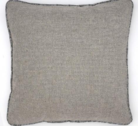 Подушка декоративная "CUBE" 45х45, серая клетка