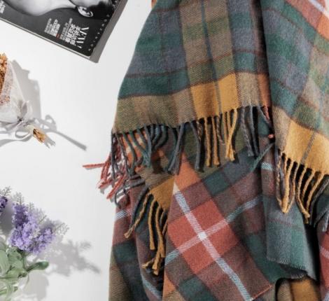 Плед PS-9 (80% шерсть 20% акрил), 170х200