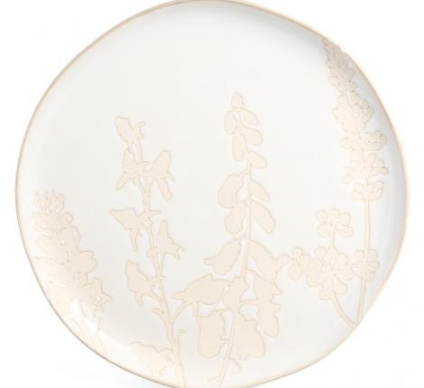 Набор обеденных тарелок 4 штуки "FIELD", диаметр 25,5 см