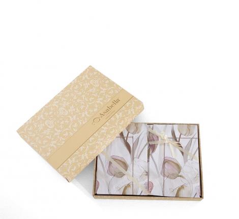 Постельное белье "Asabella" 2346-6 Сатин, Евро