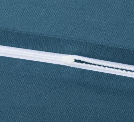 Постельное бельё "KARTEKS" сатин однотонный с кантом HK-07 (тёмно-зелёный), 2 спальный