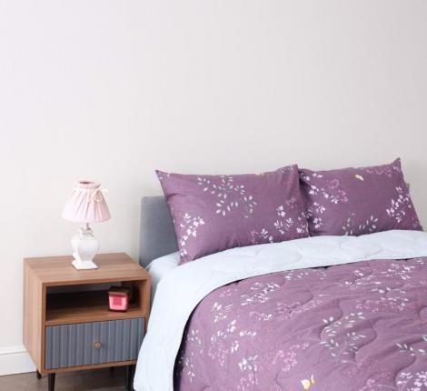 Постельное белье с одеялом "Siberia" Мелвин №10 Ранфорс, Семейный