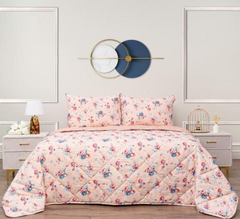 Постельное белье с одеялом "Siberia" Массимо №13 Сатин, 1,5 спальный