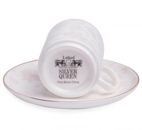 Кофейный набор "СНЕЖНАЯ КОРОЛЕВА" на 8 персон, 4 предмета (120 мл)