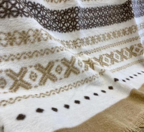 Плед хлопковый Райтекс "СКАНДИНАВСКИЙ ЛЕС", 150х200