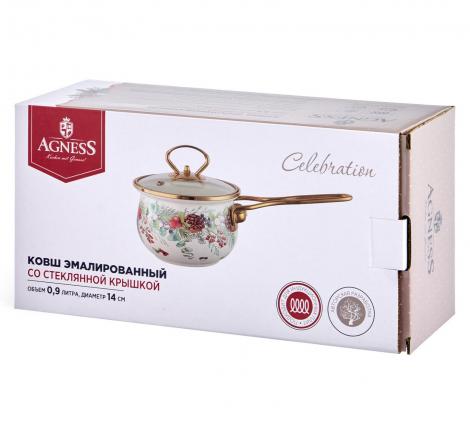 Ковш эмалированный "CELEBRATION", 0,9 л