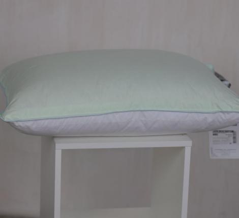 Подушка "FLAUM HOME RAINBOW" упругая 50х70, мятно-белый