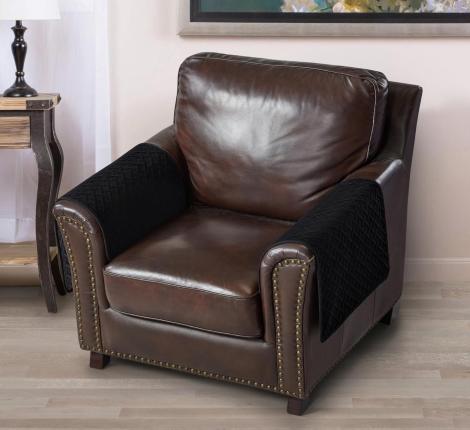 Накидка на подлокотники "Tango" Sofa 70x70 (1 шт.), чёрный