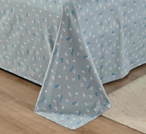 Постельное белье "Sofi de Marko" Монпелье (зеленый) Сатин, Евро