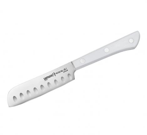 Нож кухонный &quot;Samura HARAKIRI&quot; SHR-0015W/Y для масла 96 мм, ABS пластик