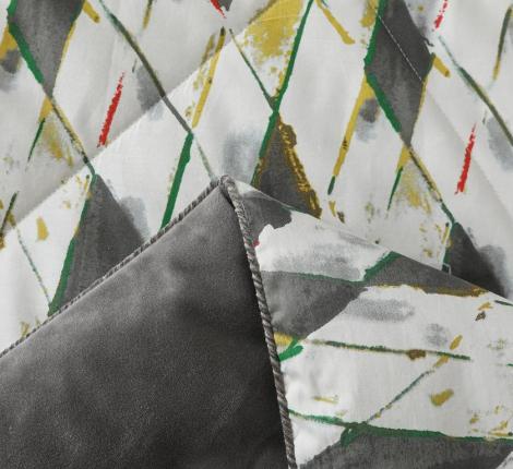 Постельное белье с одеялом "Sofi de Marko" Роберто №27 Велюр/Сатин, 1,5 спальный