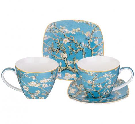 Чайный набор "ART COLLECTION" (В. ВАН ГОГ) на 2 персоны, 4 предмета (250 мл)
