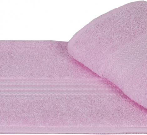 Махровое полотенце 70x140 Hobby &quot;RAINBOW&quot; светло-розовый
