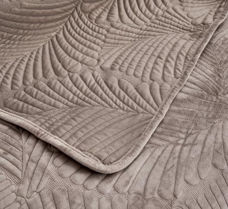 Покрывало "Sofi de Marko" Ноэль (бежевый) Велюр, 160х220