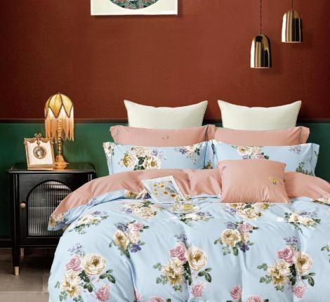 Постельное белье "Cristelle" Amante AM04-156 Сатин, Евро