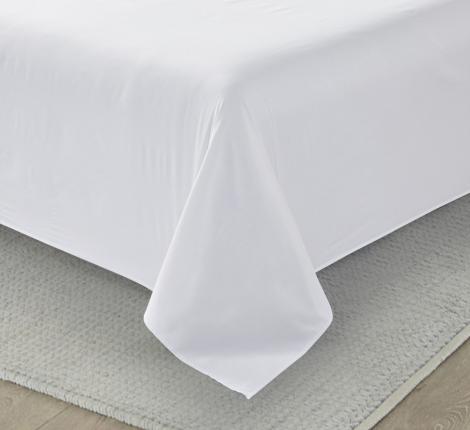 Постельное бельё "KARTEKS" Сатин однотонный SKO-024, Евро