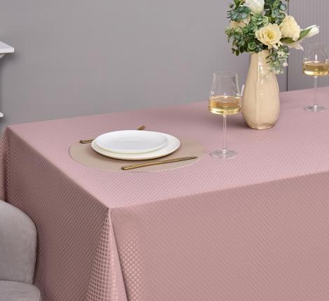 Скатерть с пропиткой SANTALINO "ЕВРОУГОЛОК" 145х180 см, серый тёплый