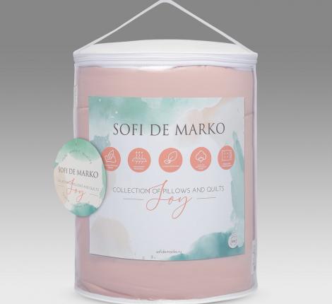 Одеяло всесезонное "Sofi de Marko" JOY (пепел роза), 195х215