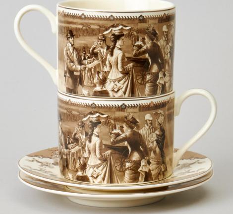 Чайный набор "RENDEZVOUS" 165-574 на 2 персоны, 4 предмета (350 мл)