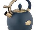 Чайник со свистком "ТЮДОР" 937-841, 3,0 л (ночной синий)