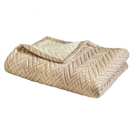 Покрывало стёганое "Blanc des Vosges" GRAVITY dune (песочный), 250х270