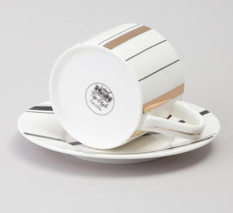 Чайный набор "TOP STYLE" 165-609 на 2 персоны, 4 предмета (250 мл)