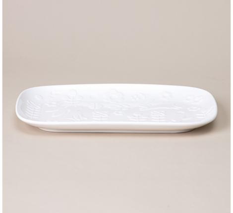 Блюдо прямоугольное "SUNDAY", 25*15*2,5 см