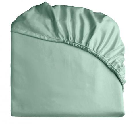 Простыня на резинке "Primavelle" Сатин ДеЛюкс 90х200, Мята