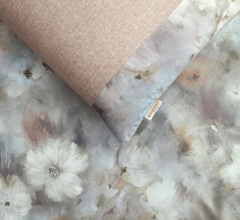 Постельное бельё "KARTEKS" жаккардовый сатин АКВАРЕЛЬ CVP 08, 2 спальный