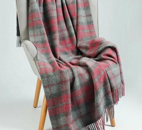 Плед INCALPACA (55% шерсть альпака, 45% шерсть мериноса) PP-2, 170x210