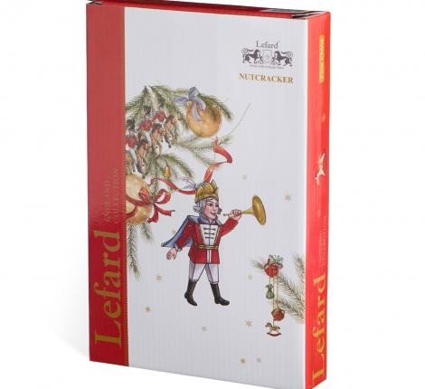 Блюдо прямоугольное "ЩЕЛКУНЧИК", 25,3*16,3*3,2 см