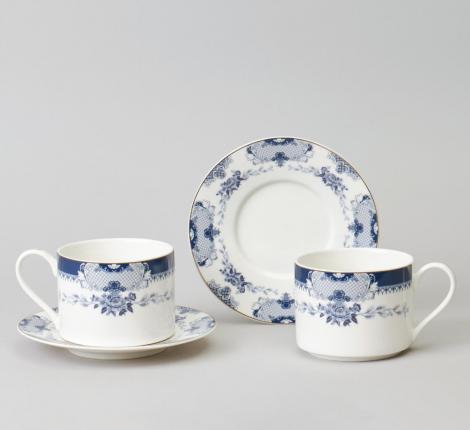 Чайный набор "RENDEZVOUS" 165-580 на 2 персоны, 4 предмета (350 мл)