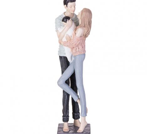 Статуэтка "СЕМЬЯ" серия "LOVE STORY", 8,5*8,5*33,5 см