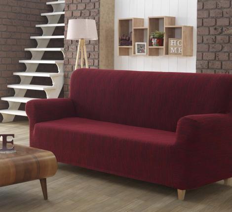 Чехол для дивана &quot;KARNA&quot; трехместный  ROMA, Бордовый